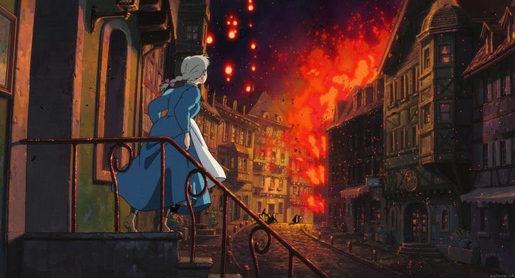 ‘Howl’s moving castle’ ปราสาทเวทมนตร์ของฮาวล์ อนิเมะไทย ฉากนี้โคตรดี ANIMEไทย Studio Ghibli Howl’s moving castle