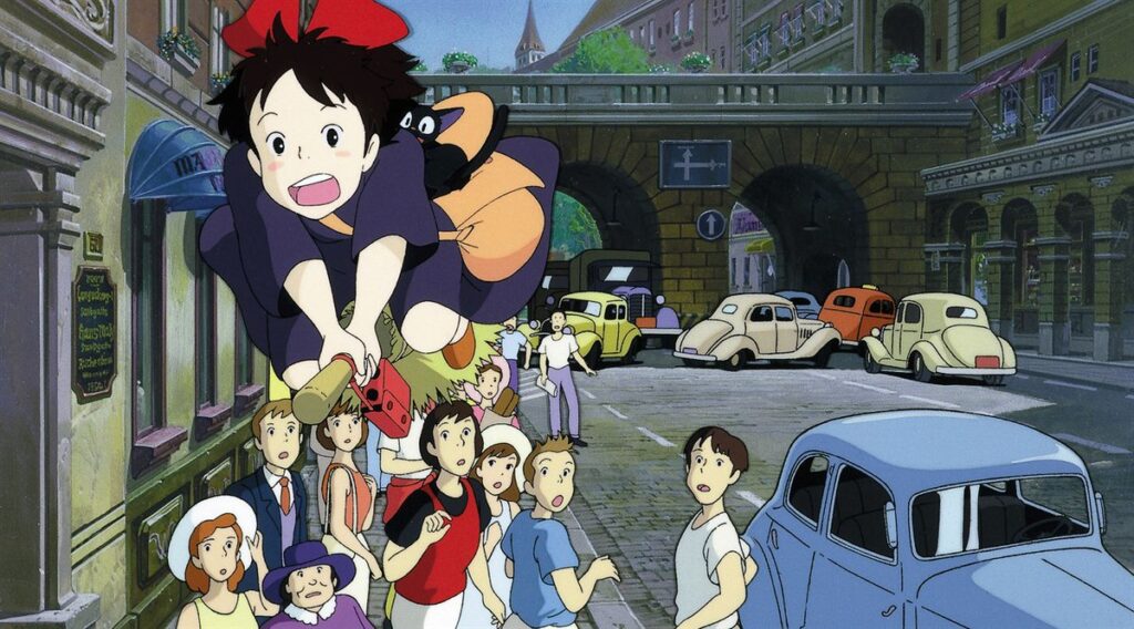 “Kiki’s delivery service” แม่มดน้อยกิกิ ขนส่งทางอากาศสุดน่ารักประจำเมือง อนิเมะไทย ฉากนี้โคตรดี ANIMEไทย Studio Ghibli Kiki’s delivery service