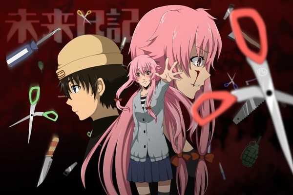 Mirai nikki บันทึกมรณะ เกมล่าท้าอนาคต อนิเมชั่นแนวสยองขวัญที่ปนไปด้วยความโรแมนติก อนิเมะไทย ฉากนี้โคตรดี ANIMEไทย MiraiNikki