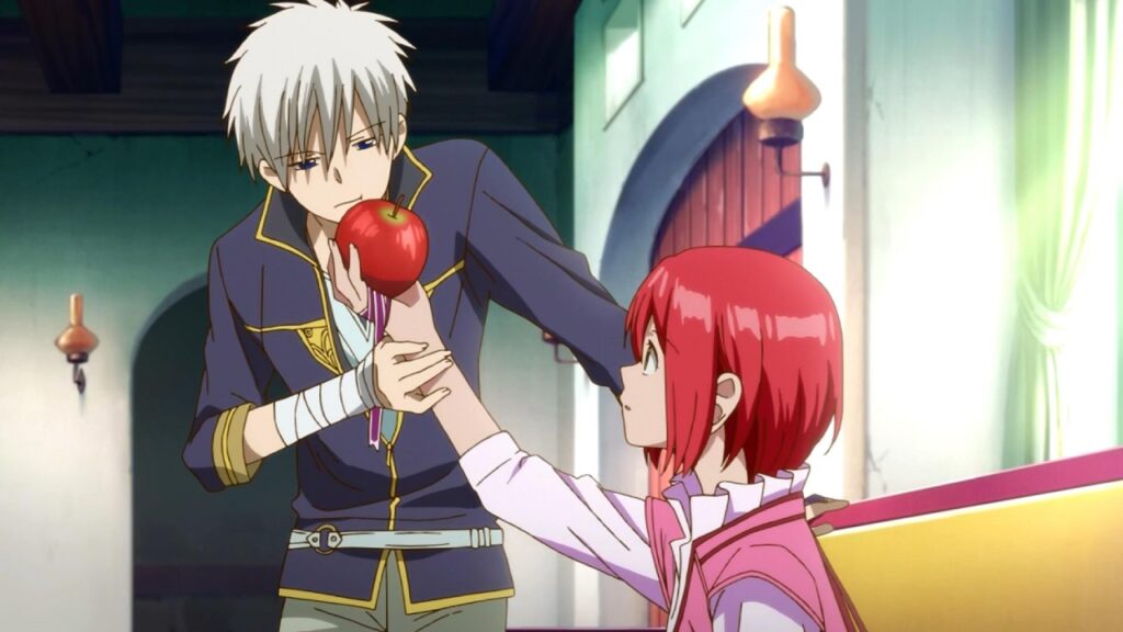 Akagami no Shirayuki-hime อนิเมะไทย ฉากนี้โคตรดี ANIMEไทย Akagami no Shirayuki-hime