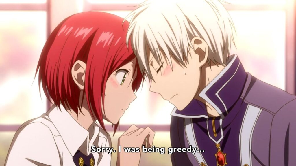 Akagami no Shirayuki-hime อนิเมะไทย ฉากนี้โคตรดี ANIMEไทย Akagami no Shirayuki-hime