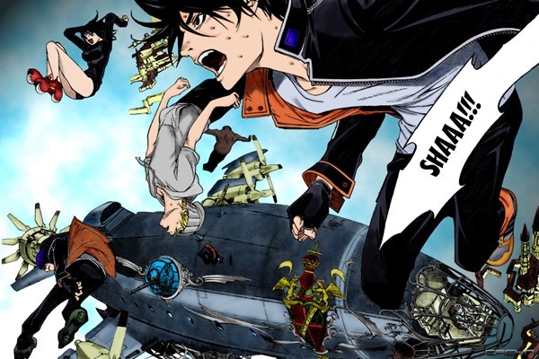 Air Gear ขาคู่ทะลุฟ้า อนิเมชั่นที่บอกเล่าเรื่องราวในการแข่งขันแอร์เกียร์ อนิเมะไทย ฉากนี้โคตรดี ANIMEไทย AirGear