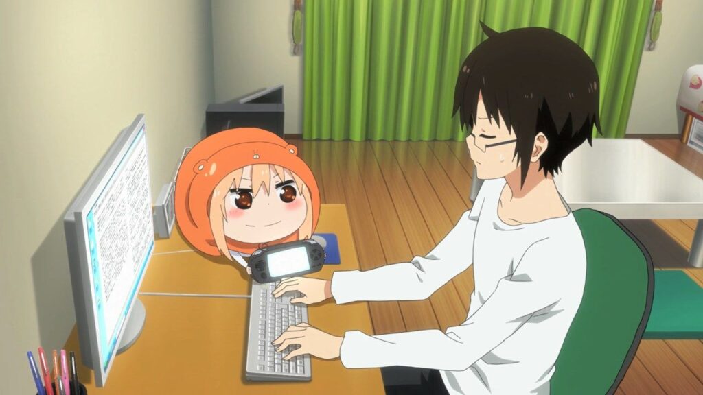 Himouto! Umaru-chan เมื่อน้องสาวโอตาคุของผมไม่ตรงปกเลยซักนิด อนิเมะไทย ฉากนี้โคตรดี ANIMEไทย Himouto!Umaru-chan