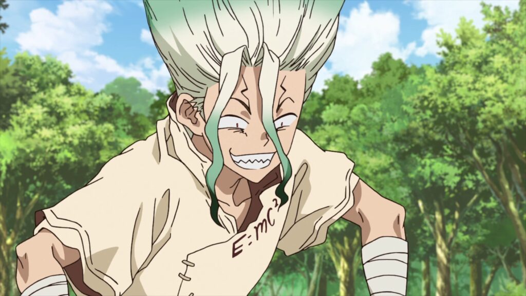 Dr.Stone อนิเมะสร้างอารยธรรมโลกจากศูนย์ อนิเมะไทย ฉากนี้โคตรดี ANIMEไทย Netflix Dr.Stone