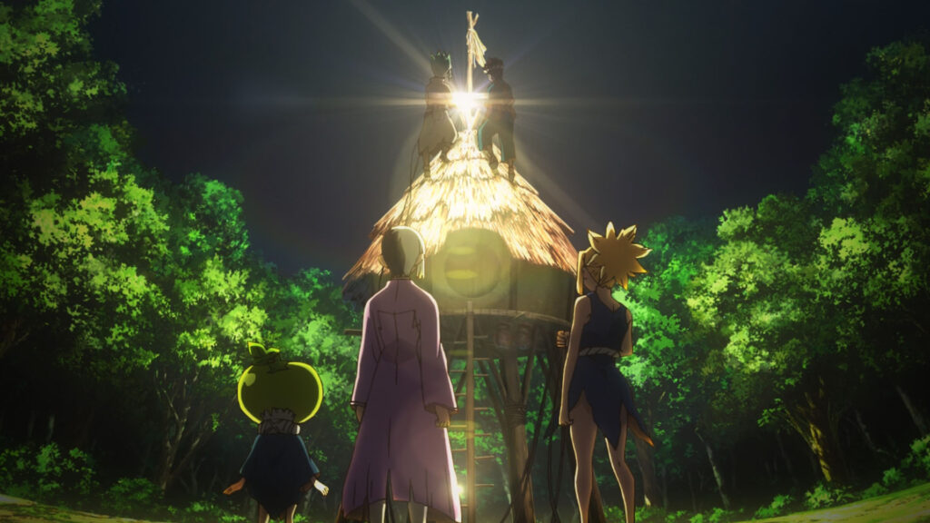 Dr.Stone อนิเมะสร้างอารยธรรมโลกจากศูนย์ อนิเมะไทย ฉากนี้โคตรดี ANIMEไทย Netflix Dr.Stone