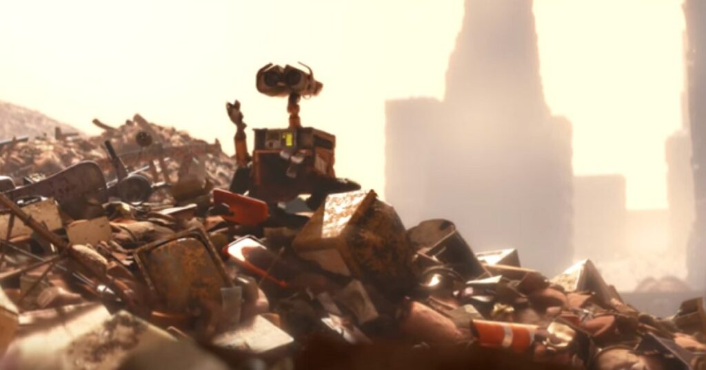 ความดีงามของ Wall E ที่ตราตึงใจใครหลายคน อนิเมะไทย ฉากนี้โคตรดี ANIMEไทย Pixar WallE