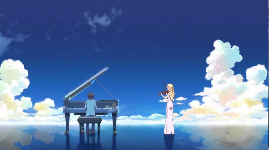 Your Lie in April เพลงรักหักมุมทำลายตับ ไม่ซึมยินดีให้ถีบคนข้าง ๆ อนิเมะไทย ฉากนี้โคตรดี ANIMEไทย YourLieinApril