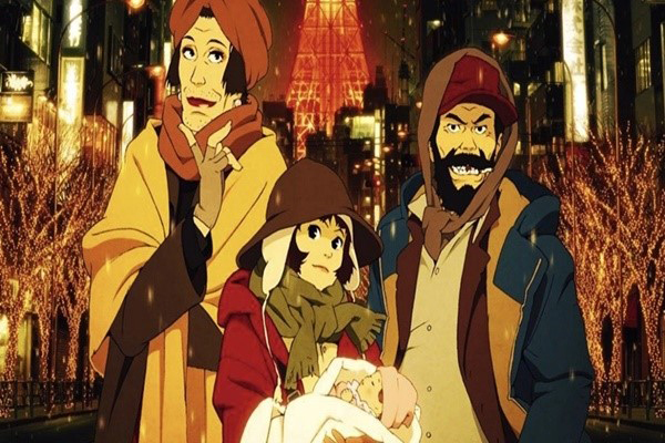 Tokyo Godfathers การผสมผสานกันระหว่างแนวดราม่าและคอมเมดี้ อนิเมะไทย ฉากนี้โคตรดี ANIMEไทย TokyoGodfathers