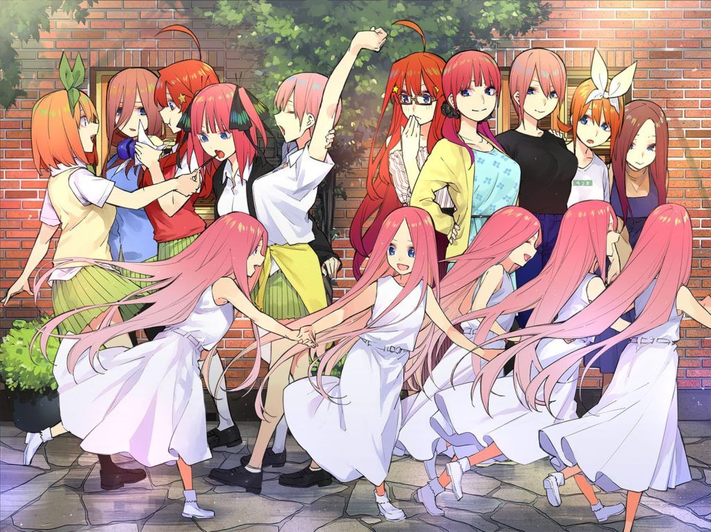 Go-Toubun no Hanayome เจ้าสาวผมเป็นแฝดห้า ฮาเร็มใส ๆ เบาสมอง อนิเมะไทย ฉากนี้โคตรดี ANIMEไทย Go-ToubunnoHanayome