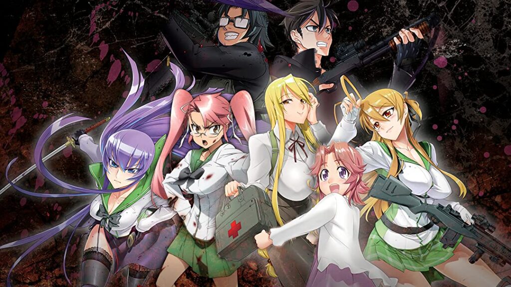 High School of The Dead หนีตายนรกเดินดิน ลุ้นระทึกไปกับฮาเร็มสาวสวยในดงซอมบี้ อนิเมะไทย ฉากนี้โคตรดี ANIMEไทย HighSchoolofTheDead