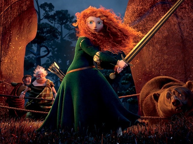 รีวิวภาพยนตร์อนิเมชั่นเรื่อง Brave (2012) นักรบสาวหัวใจมหากาฬ อนิเมะไทย ฉากนี้โคตรดี ANIMEไทย Brave