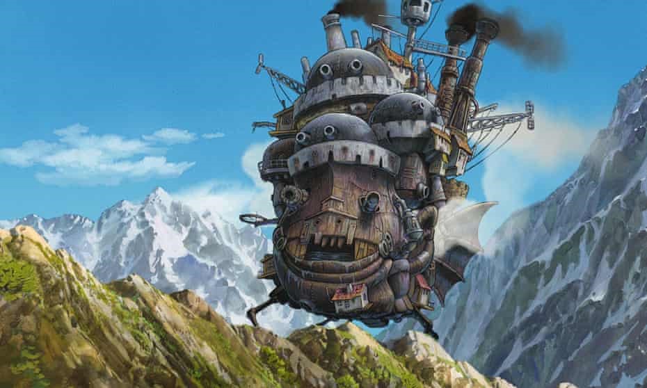 รีวิวภาพยนตร์อนิเมชั่นเรื่อง Howl’s Moving Castle ปราสาทเวทมนตร์ของฮาวล์ อนิเมะไทย ฉากนี้โคตรดี ANIMEไทย HowlsMovingCastle