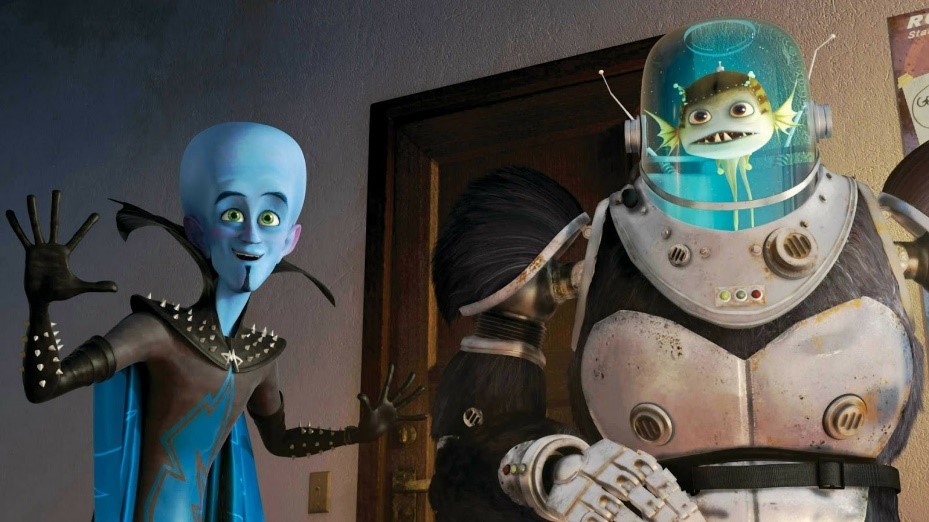 รีวิวภาพยนตร์อนิเมชั่นเรื่อง Megamind (2011) เมกะมายด์ จอมวายร้ายพิทักษ์โลก อนิเมะไทย ฉากนี้โคตรดี ANIMEไทย Megamind