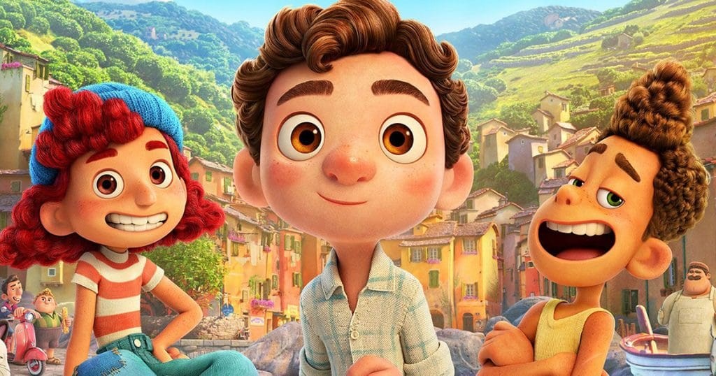 รีวิวภาพยนตร์อนิเมชั่นเรื่อง Luca (2021) ลูก้า อนิเมะไทย ฉากนี้โคตรดี ANIMEไทย Luca Disney