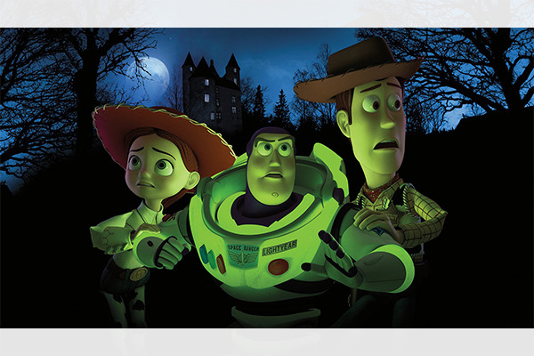 ธีมหนังสยองขวัญสไตล์ของเล่นใน Toy Story of Terror! อนิเมะไทย ฉากนี้โคตรดี ANIMEไทย ToyStoryofTerror!