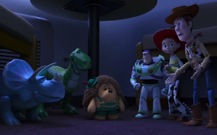 ธีมหนังสยองขวัญสไตล์ของเล่นใน Toy Story of Terror! อนิเมะไทย ฉากนี้โคตรดี ANIMEไทย ToyStoryofTerror!