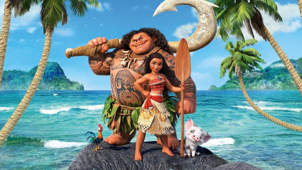 รีวิวภาพยนตร์อนิเมชั่นเรื่อง Moana (2016) โมอาน่า ผจญภัยตำนานหมู่เกาะทะเลใต้ อนิเมะไทย ฉากนี้โคตรดี ANIMEไทย Moana