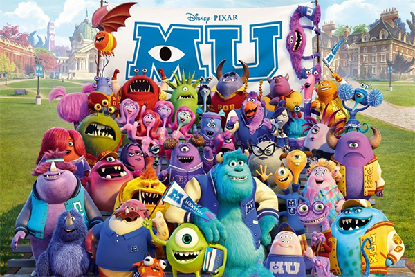 รีวิวภาพยนตร์อนิเมชั่นเรื่อง Monsters University (2013) มหา'ลัย มอนส์เตอร์ อนิเมะไทย ฉากนี้โคตรดี ANIMEไทย MonstersUniversity