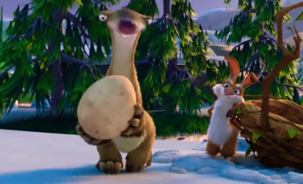 ต้นกำเนิดวันอีสเตอร์ตามสไตล์ของ Ice Age อนิเมะไทย ฉากนี้โคตรดี ANIMEไทย IceAgeTheGreatEggScapade