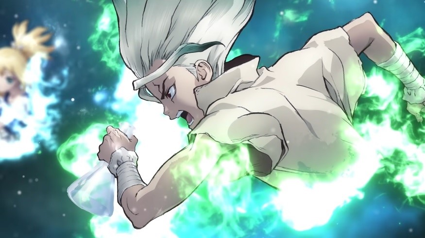 รีวิวอนิเมะใน Netflix เรื่อง Dr. Stone ด็อกเตอร์สโตน อนิเมะไทย ฉากนี้โคตรดี ANIMEไทย Netflix DrStone