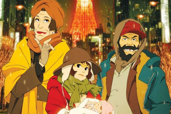 Tokyo Godfathers ยังคงเป็นอะนิเมะสำหรับช่วงเวลาแห่งคริสต์มาสที่สมบูรณ์แบบตลอดกาล อนิเมะไทย ฉากนี้โคตรดี ANIMEไทย TokyoGodfathers