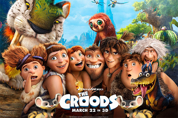 รีวิวภาพยนตร์อนิเมชั่นเรื่อง The Croods เดอะ ครู้ดส์ อนิเมะไทย ฉากนี้โคตรดี ANIMEไทย TheCroods