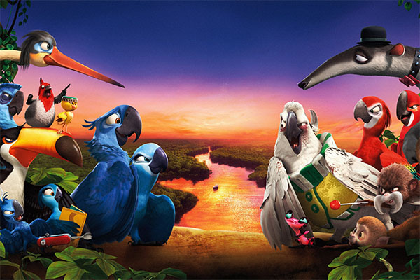 เมื่อ Blu ต้องกลับสู่ธรรมชาติที่แท้จริงใน Rio 2 การ์ตูนญี่ปุ่น การ์ตูนออกใหม่ การ์ตูนดิสนีย์ อนิเมะไทย Netflix Rio2