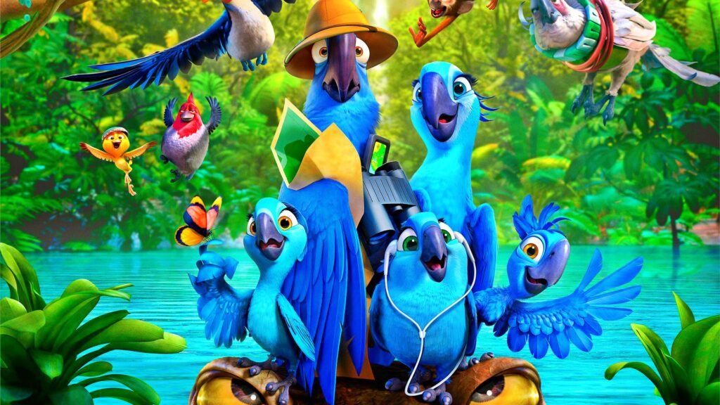 เมื่อ Blu ต้องกลับสู่ธรรมชาติที่แท้จริงใน Rio 2 การ์ตูนญี่ปุ่น การ์ตูนออกใหม่ การ์ตูนดิสนีย์ อนิเมะไทย Netflix Rio2