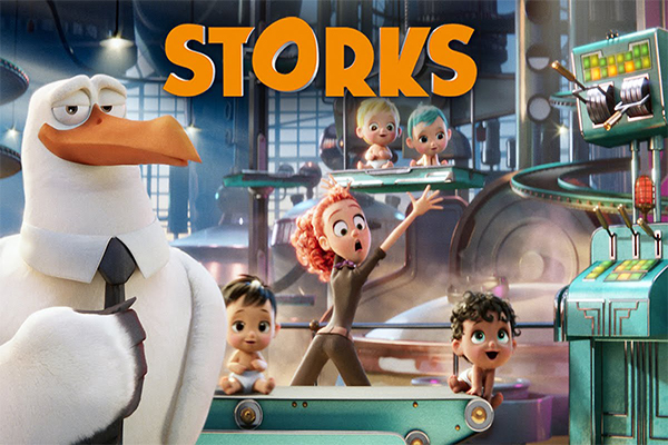 Storks เมื่อนกกระสาต้องกลับมาส่งทารกอีกครั้ง การ์ตูนญี่ปุ่น การ์ตูนออกใหม่ การ์ตูนดิสนีย์ อนิเมะไทย Netflix Storks